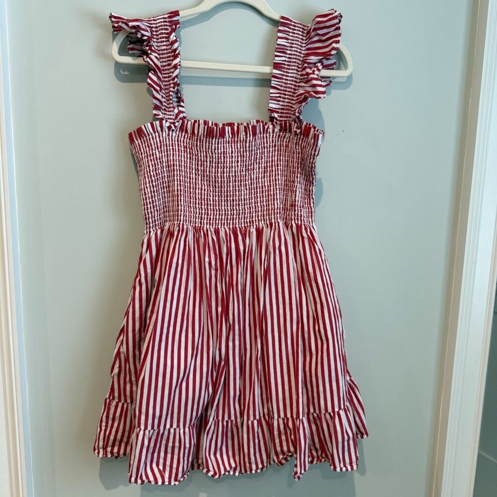 The Elizabeth Nap Dress - Cherry Stripe Cherry Stripe / XXL